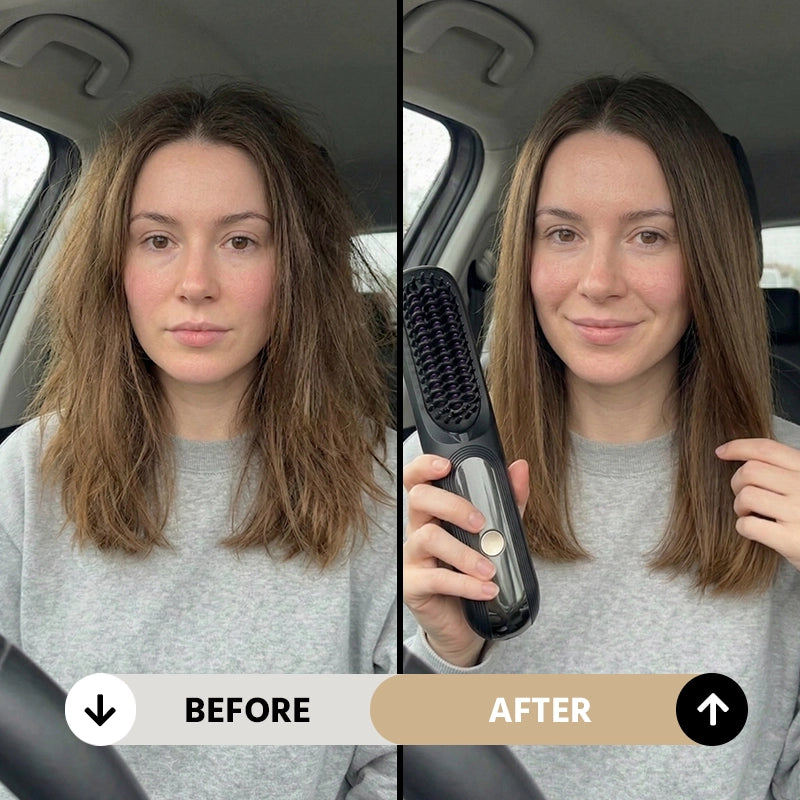 Auri Pro Cordless Hair Straightening Brush