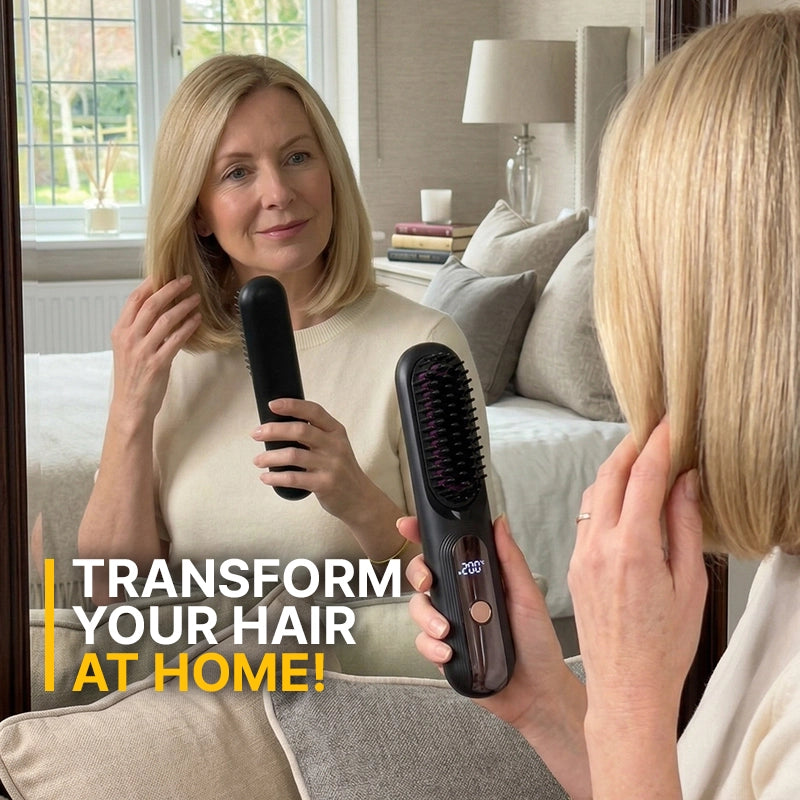 Auri Pro Cordless Hair Straightening Brush